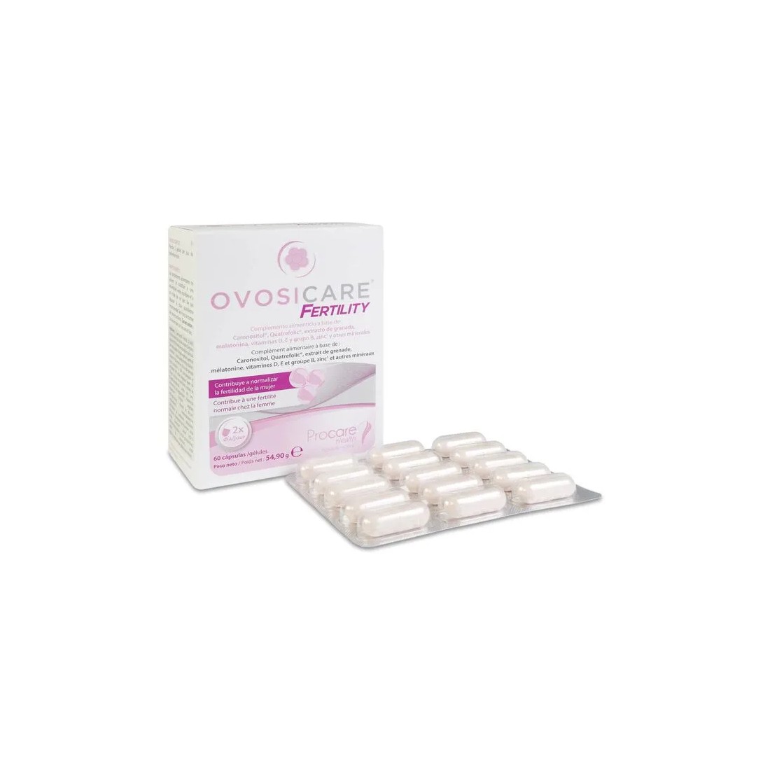 OVOSICARE FERTILITY 60 Cápsulas interior