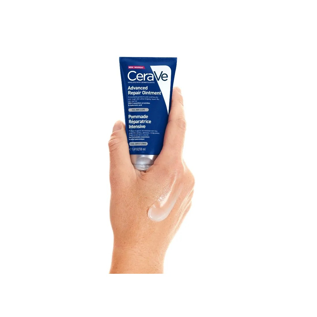 Cerave Bálsamo Reparador Avanzado 50 Ml textura