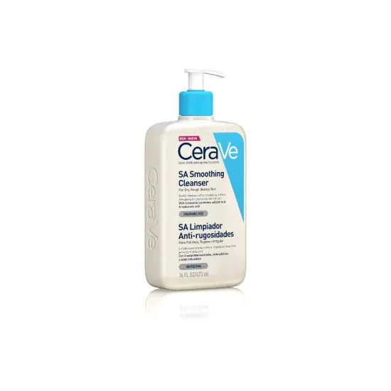 Cerave SA Limpiador Anti-rugosidades 473 Ml canto