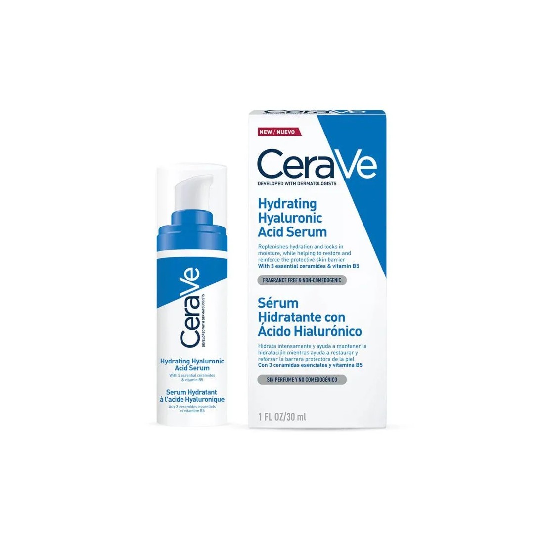 Cerave Sérum Hidratante con Ácido Hialurónico 30 ml