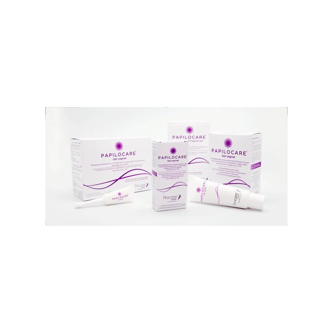 PAPILOCARE Gel Vaginal 2 Tubos de 40 Ml GAMA