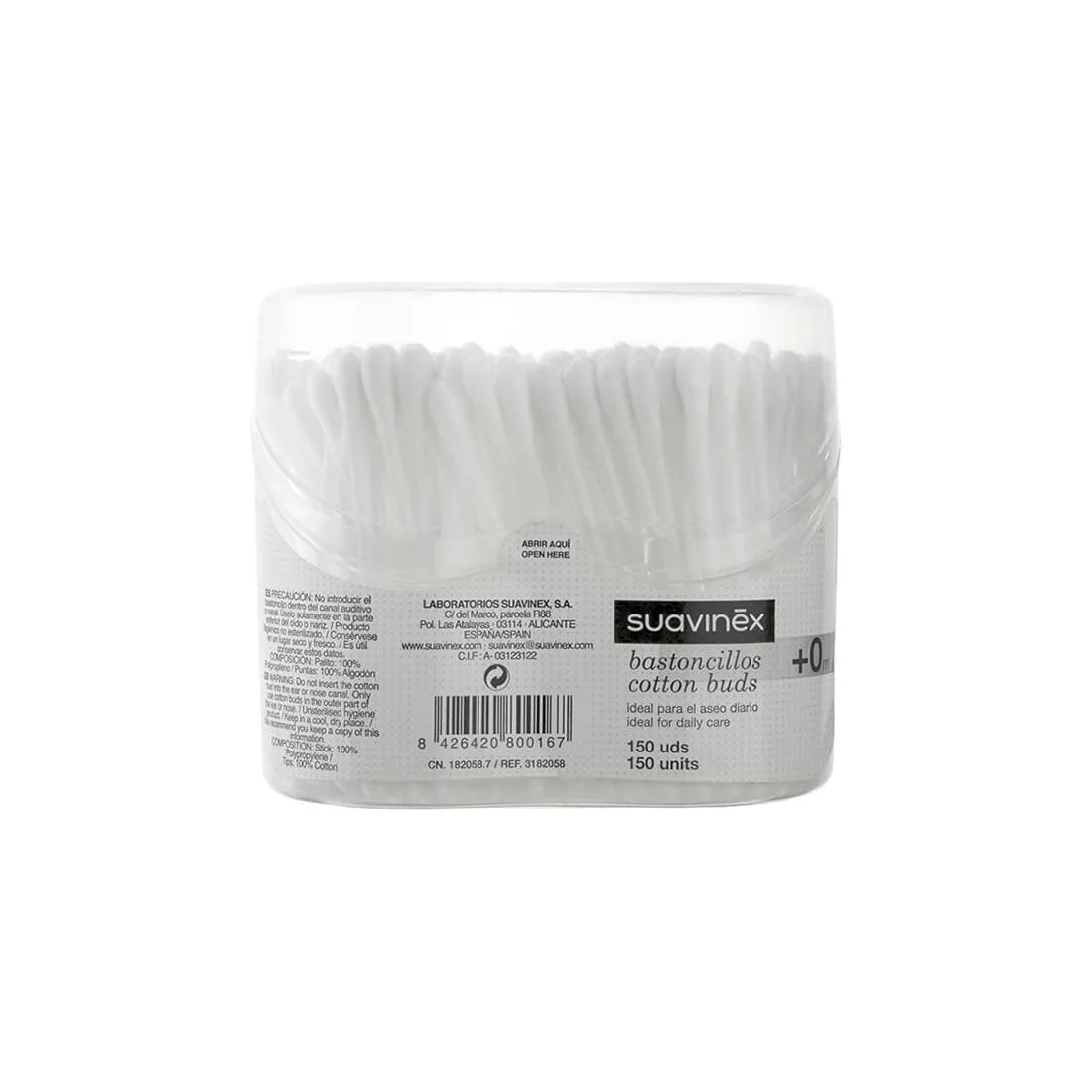 MasParafarmacia: Comprar Suavinex Bastoncillos 150 Unidades