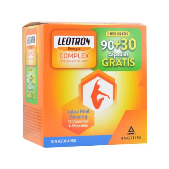 Leotron Complex 90 Cápsulas + 30 Gratis cajas