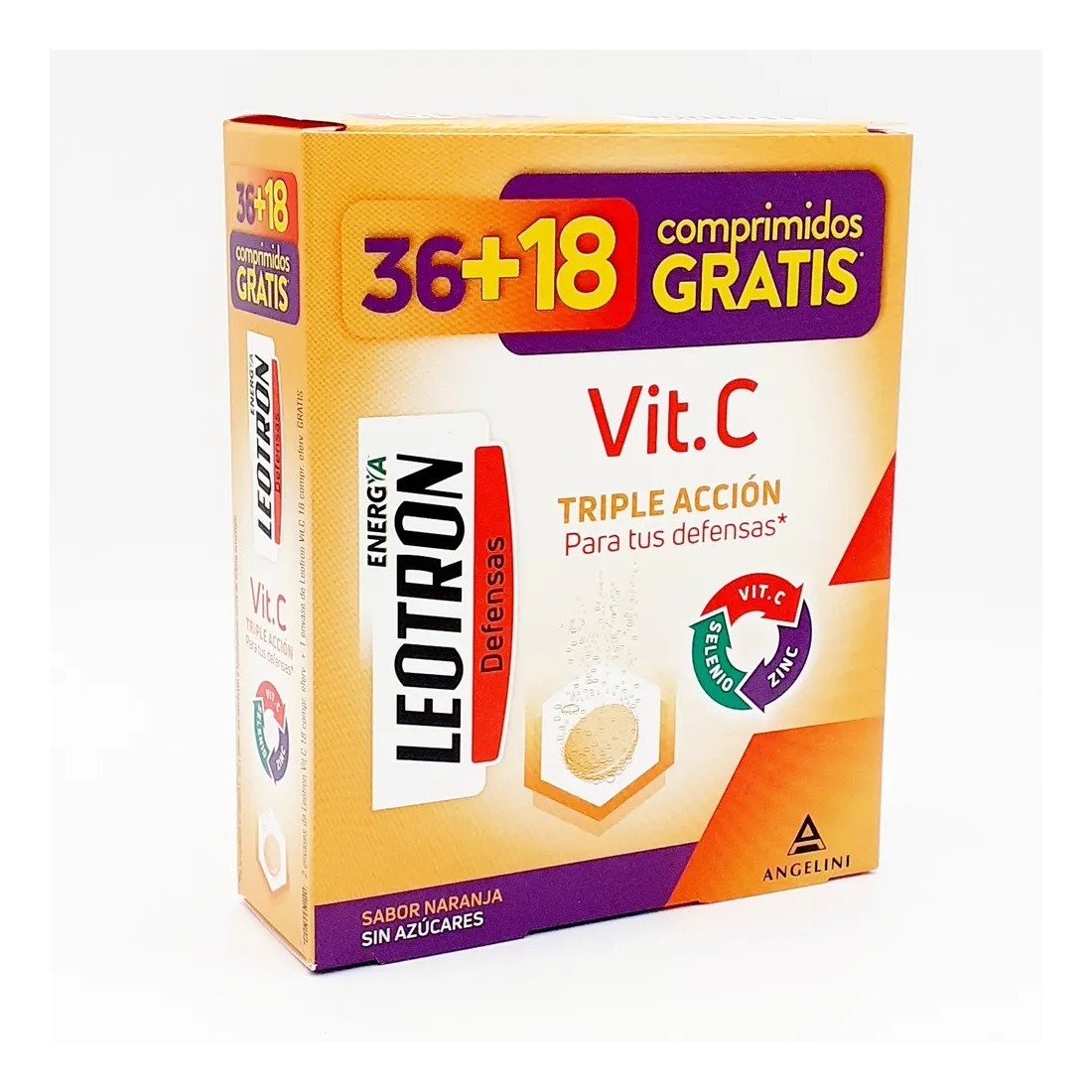 Comprar Leotron Vitamina C 36 Comprimidos + 18 Gratis