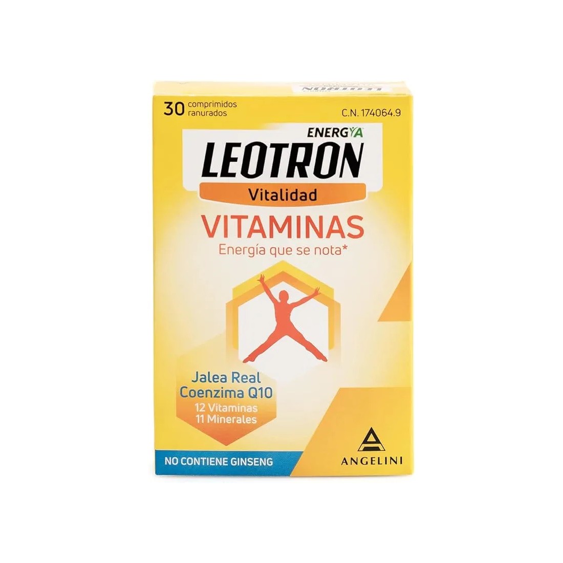 Leotron Vitaminas 30 Cápsulas caja