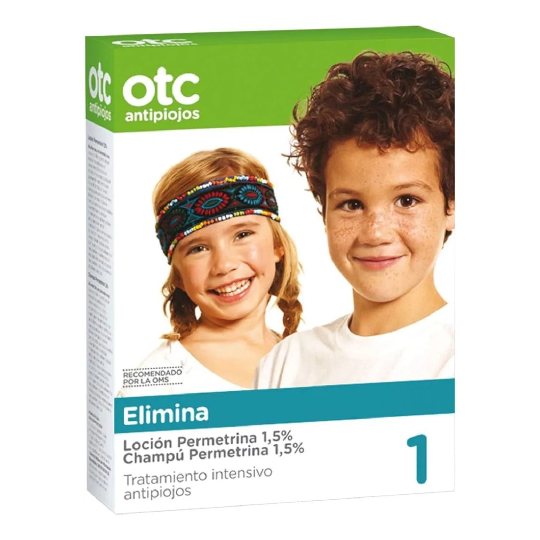 OTC Tratamiento Intensivo Antipiojos Loción + Champú Permetrina 1.5% Pack Ahorro