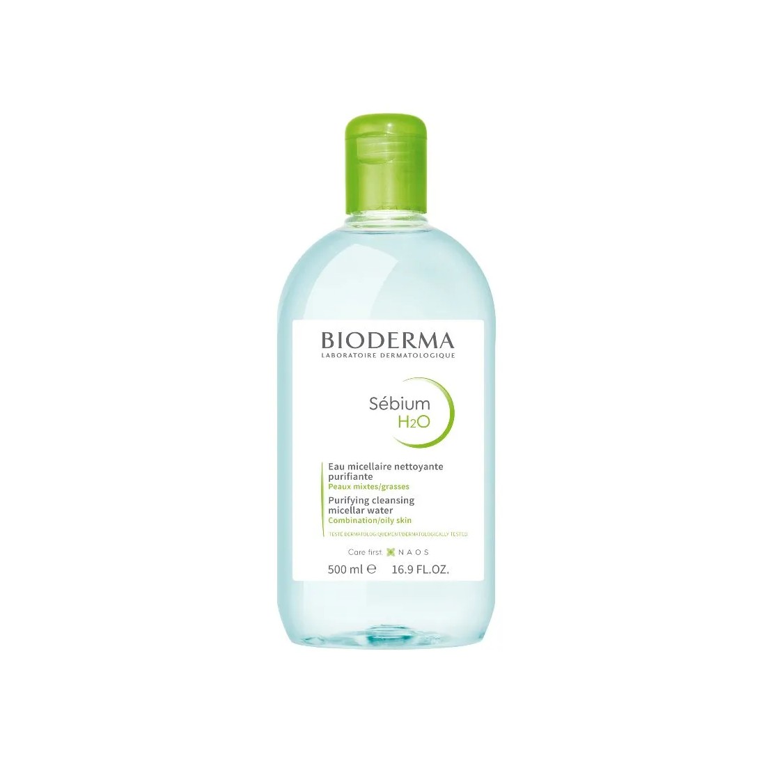Bioderma Sebium H20 Solucion Micelar Pieles Mixtas O Grasas 500 Ml
