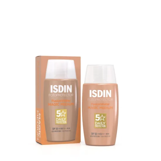 Isdin Fusion Water Magic Color Medium SPF50+ 50 Ml