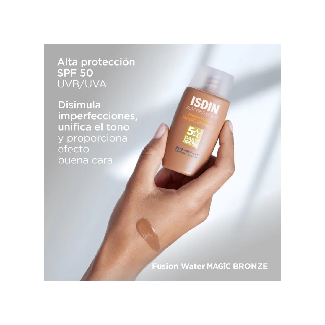 Isdin Fusion Water Magic Color Bronze SPF50+ 50 Ml