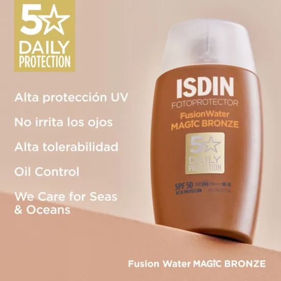 Isdin Fusion Water Magic Color Bronze SPF50+ 50 Ml