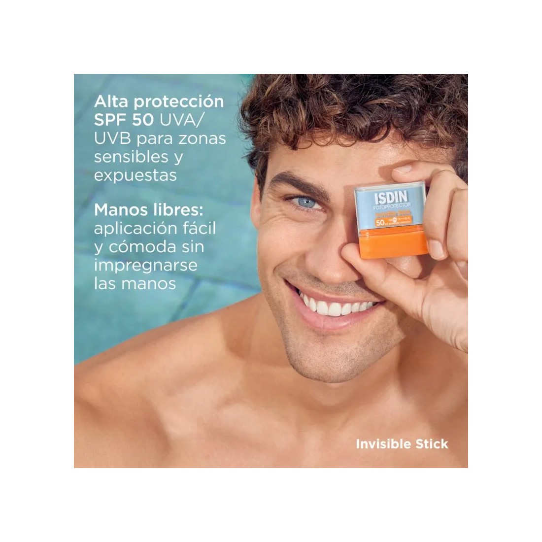 Isdin Invisible Stick SPF50 10 Gr