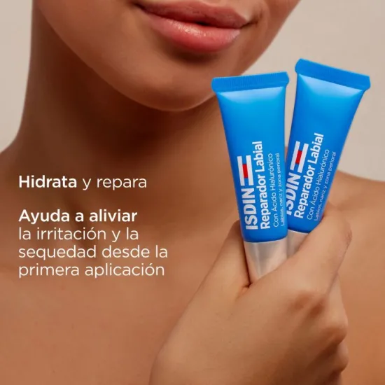 Isdin Reparador Labial Fluido Con Ácido Hialurónico 10 Ml beneficios