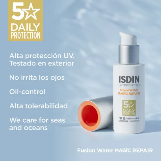 Isdin Fotoultra Age Repair Fusion Water Spf50 50 ml caracteristicas
