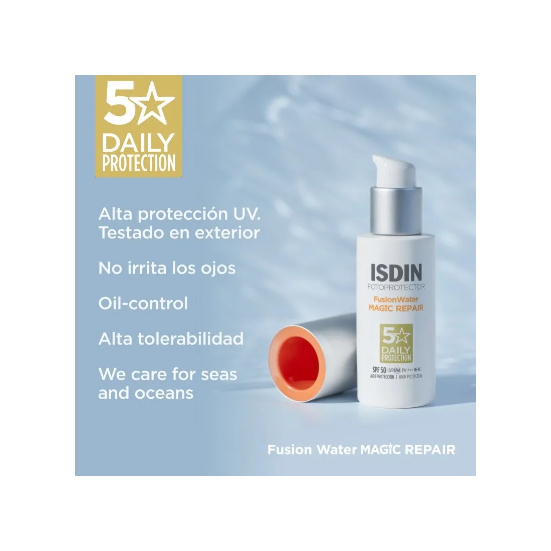 Isdin Fotoultra Age Repair Fusion Water Spf50 50 ml caracteristicas