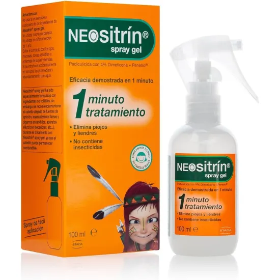 Neositrin Spray Gel Antipiojos 100 Ml
