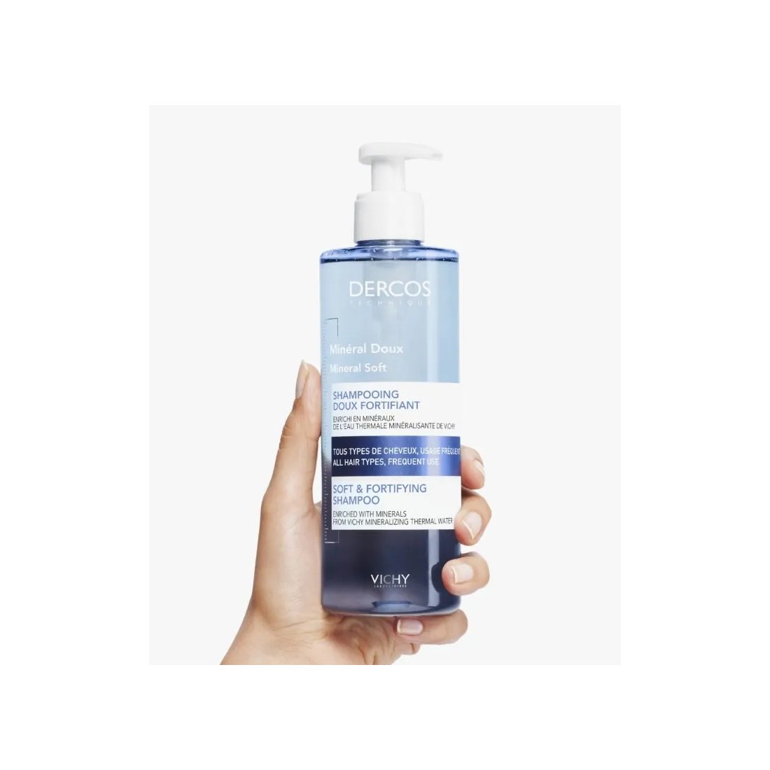 Vichy Dercos Champú Mineral Uso Frecuente 400 Ml