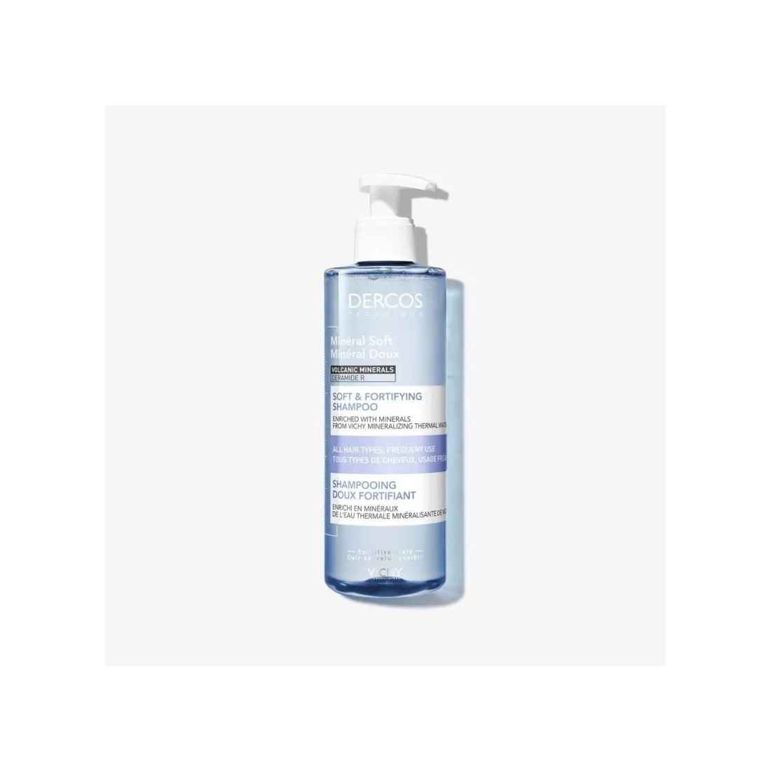 Vichy Dercos Champú Mineral Uso Frecuente 400 Ml