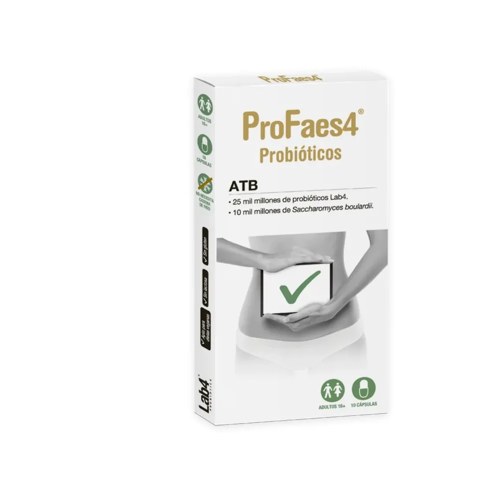 ProFaes4 Probióticos ATB 10 Cápsulas