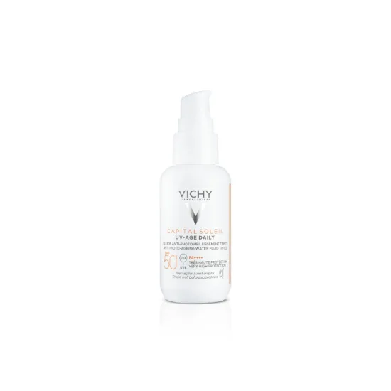 Vichy Capital Soleil UV-Age Daily Water Fluid Color Spf50+ 40 ml bote