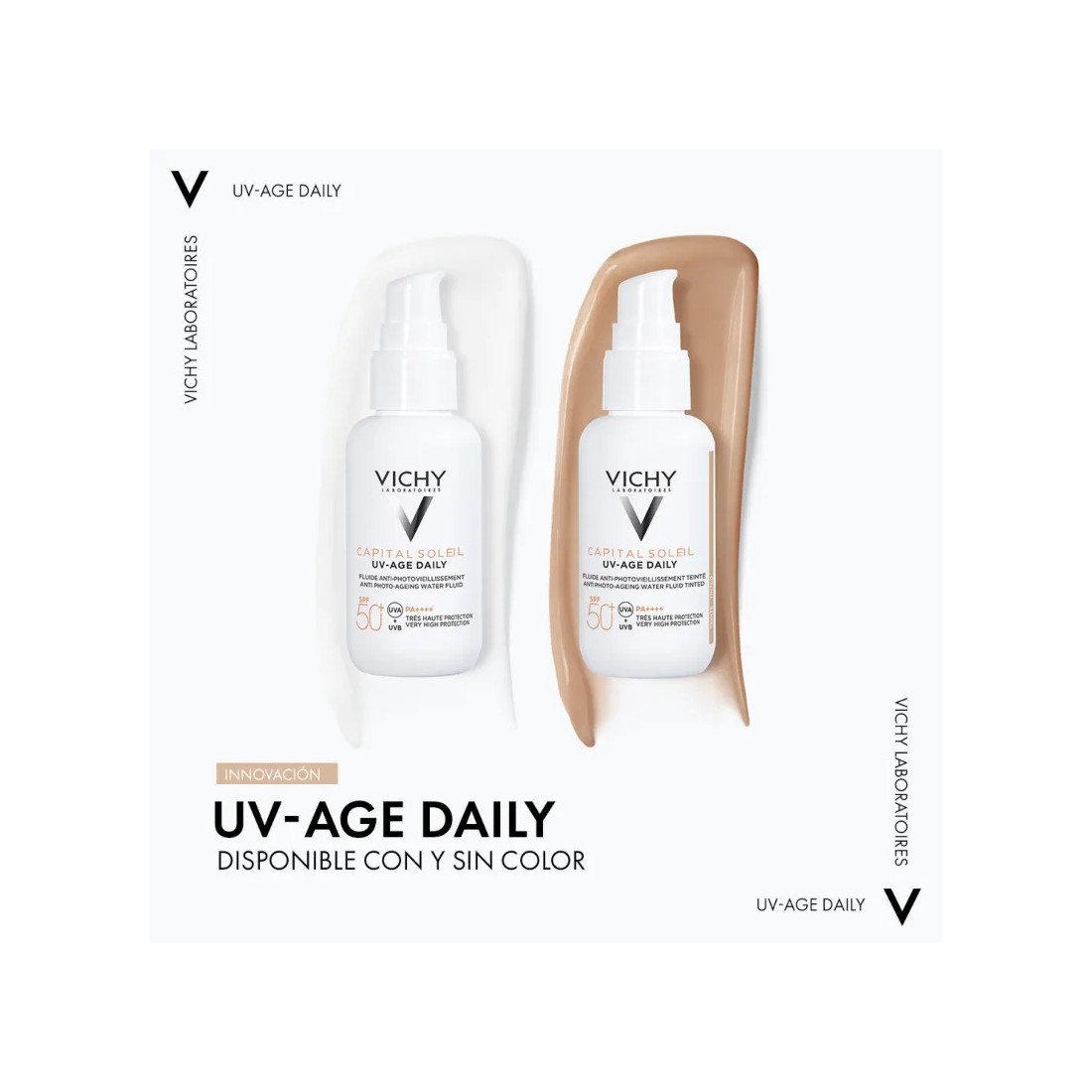 Vichy Capital Soleil UV-Age Daily Water Fluid Color Spf50+ 40 ml gama
