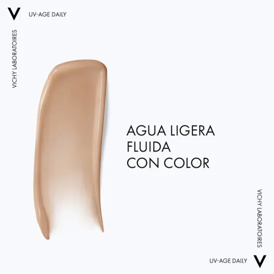Vichy Capital Soleil UV-Age Daily Water Fluid Color Spf50+ 40 ml TEXTURA