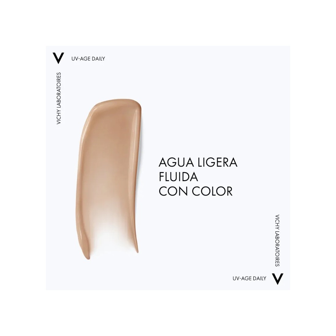 Vichy Capital Soleil UV-Age Daily Water Fluid Color Spf50+ 40 ml TEXTURA