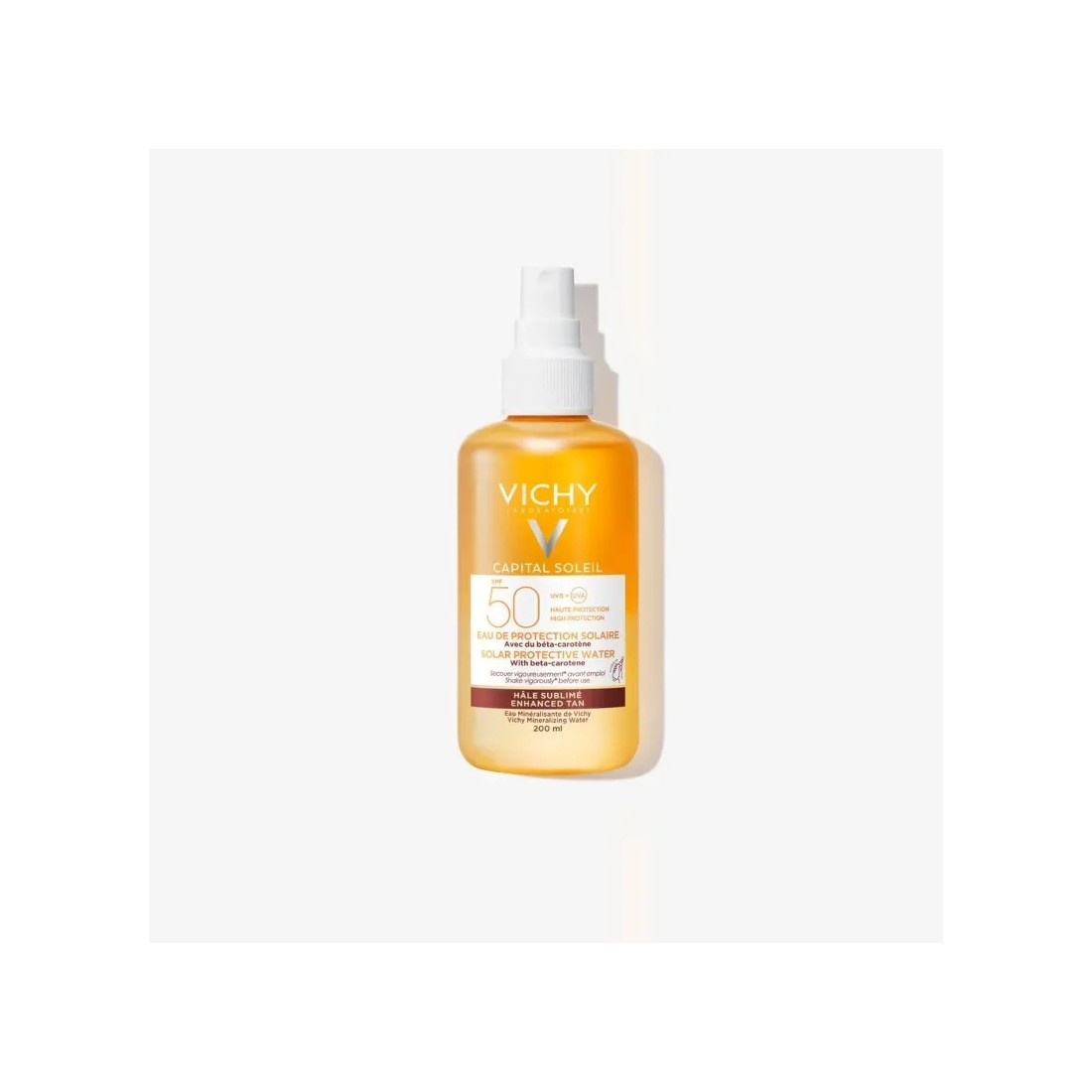Vichy Capital Soleil Agua De Protección Solar y Luminosidad SPF50 200 ml