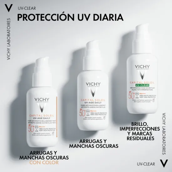 Vichy Capital Soleil UV-Clear SPF50+ 40 ml gama