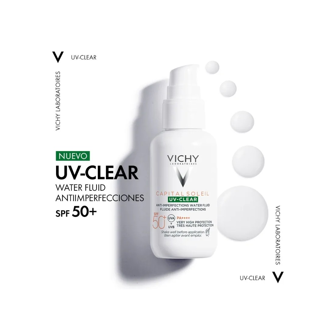 Vichy Capital Soleil UV-Clear SPF50+ 40 ml caracteristicas