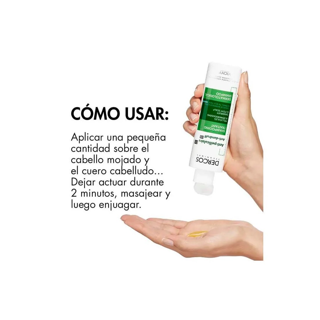 Vichy Dercos Champú Anticaspa Pelo Normal Graso 390 Ml indicaciones