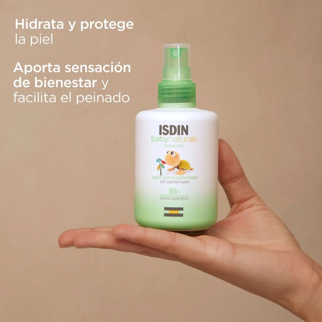 Compra Isdin Babynaturals Agua Perfumada Bebé 200 Ml al mejor precio | Más Parafarmacia