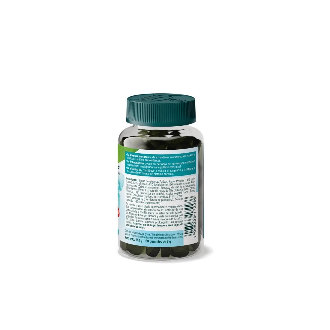 Kneipp Gummies Estrés 60 Unidades trasera