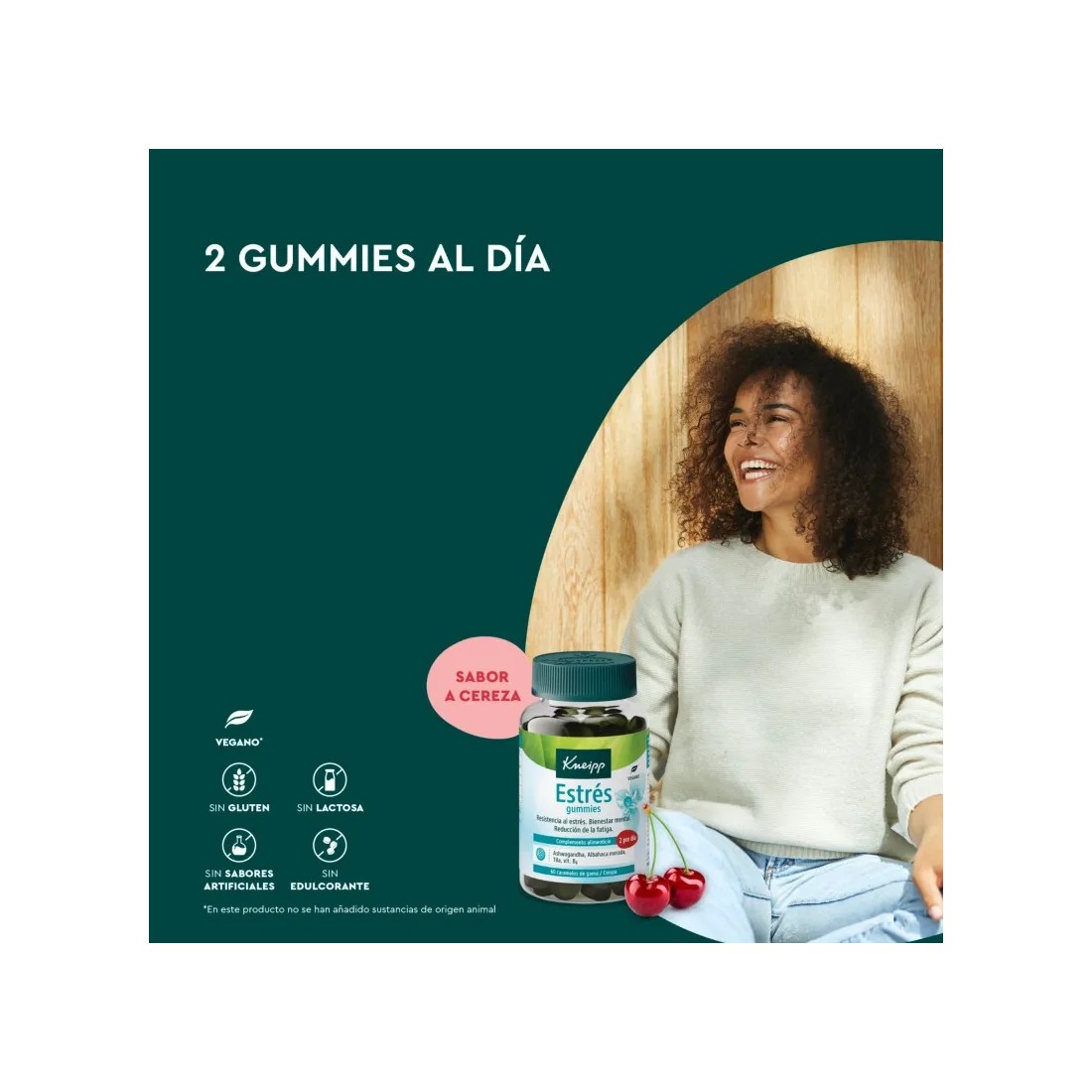 Kneipp Gummies Estrés 60 Unidades indicaciones