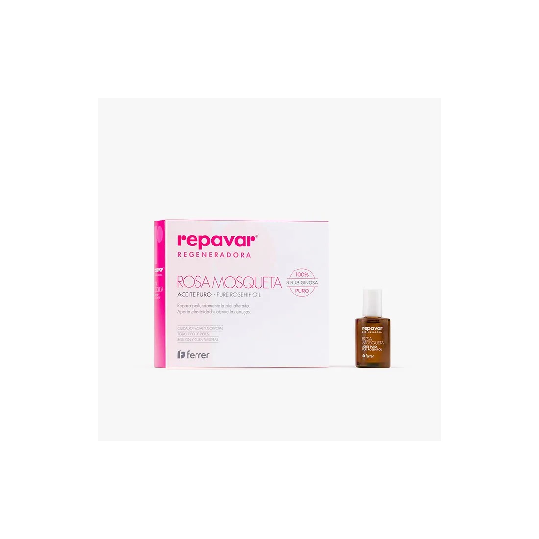 Repavar Regeneradora Aceite Rosa Mosqueta 15 Ml