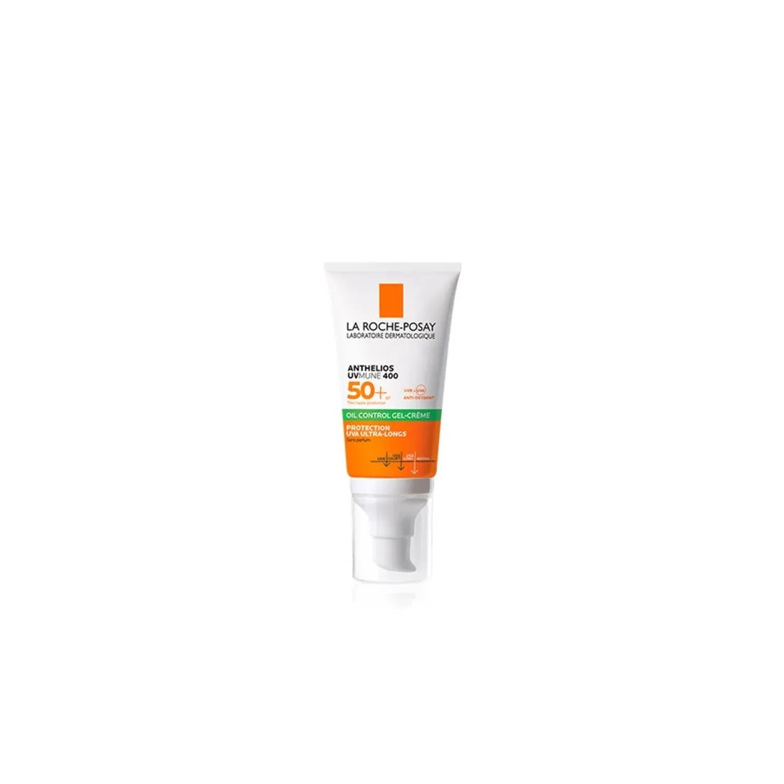 Compra La Roche Posay Anthelios Gel Crema Facial Seco Sin Perfume Spf50 50 Ml al mejor precio | Más Parafarmacia