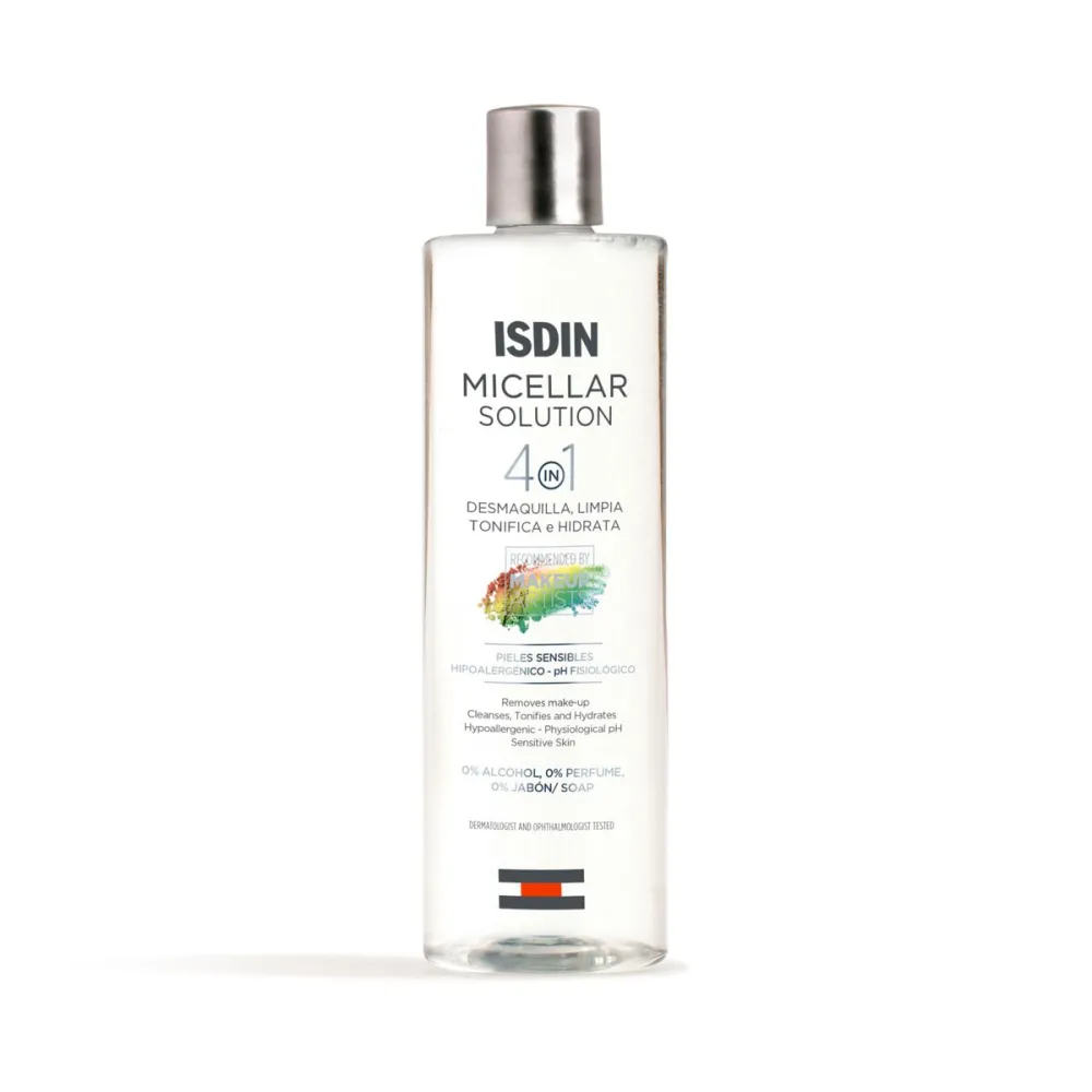 Isdin Micellar Solution Limpieza Facial Hidratante 400 ml