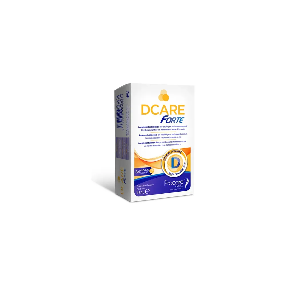 DCARE Forte 84 Cápsulas