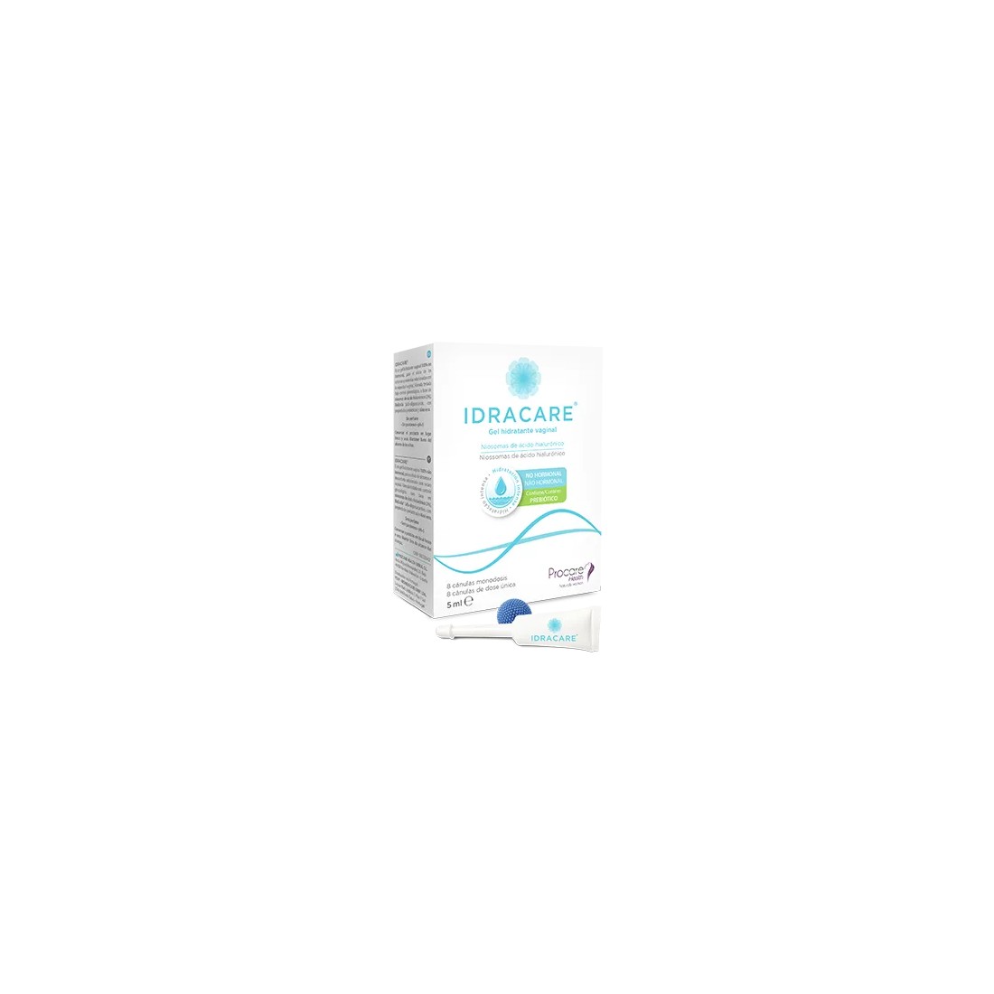 IDRACARE Gel Hidratante Vaginal 8 Cánulas