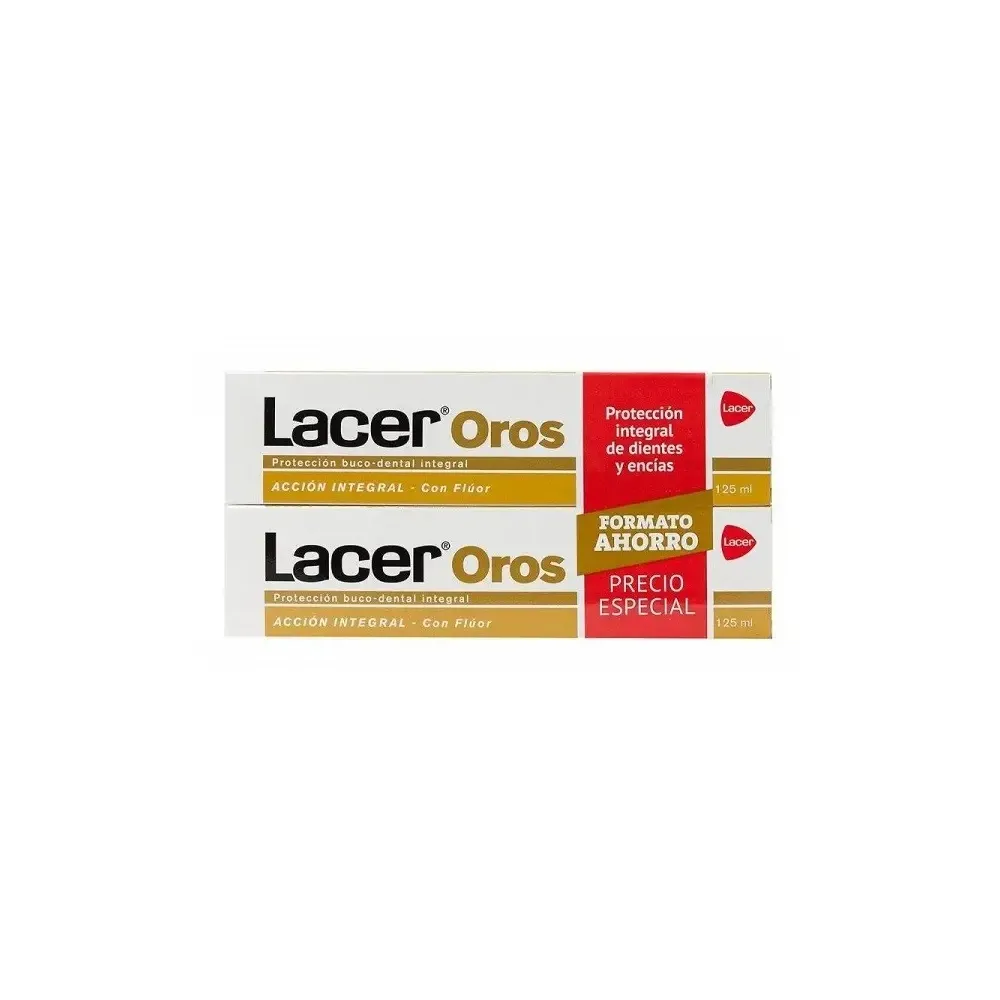 Lacer Oros Pasta Dental Duplo 2x125 ml