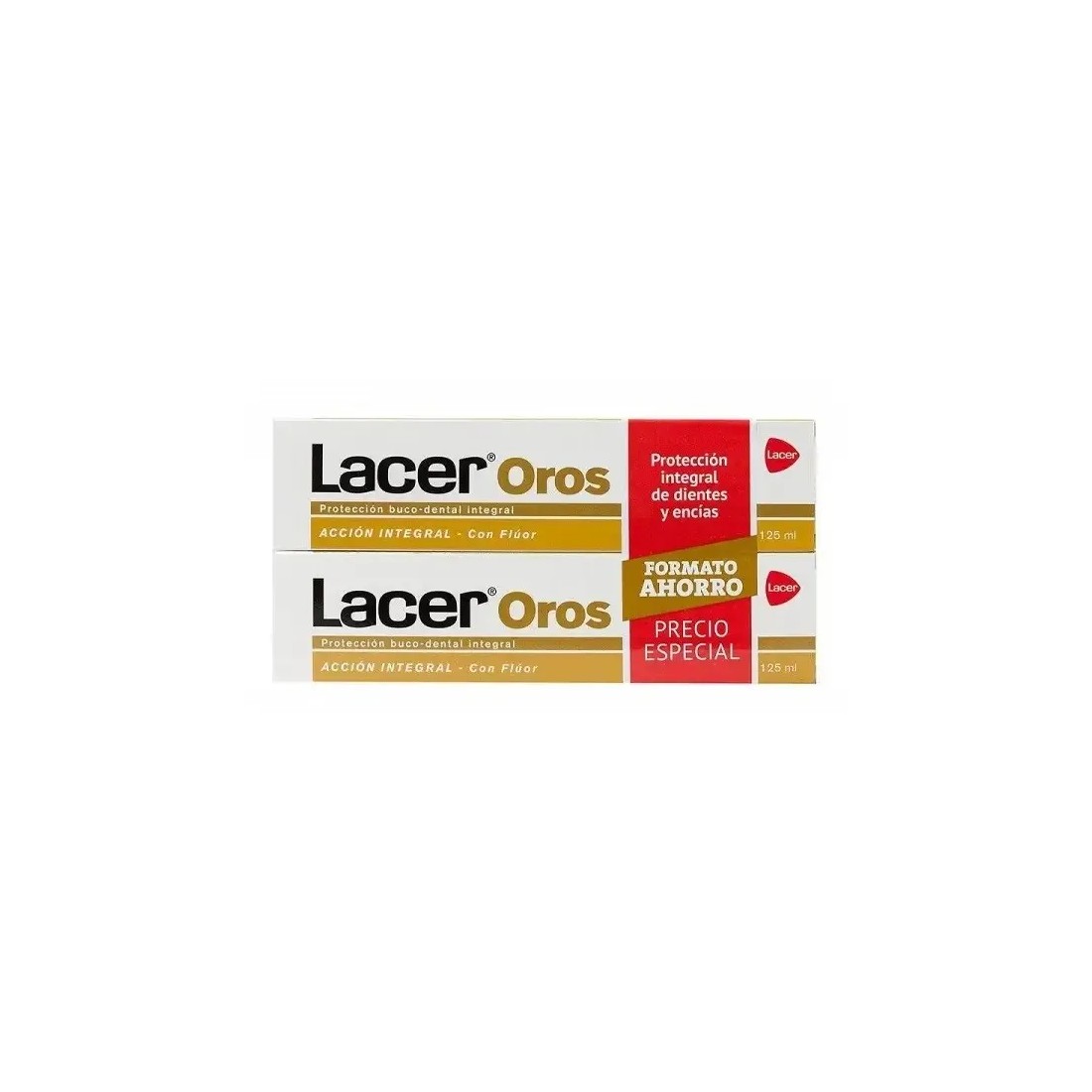Lacer Oros Pasta Dental Duplo 2x125 ml