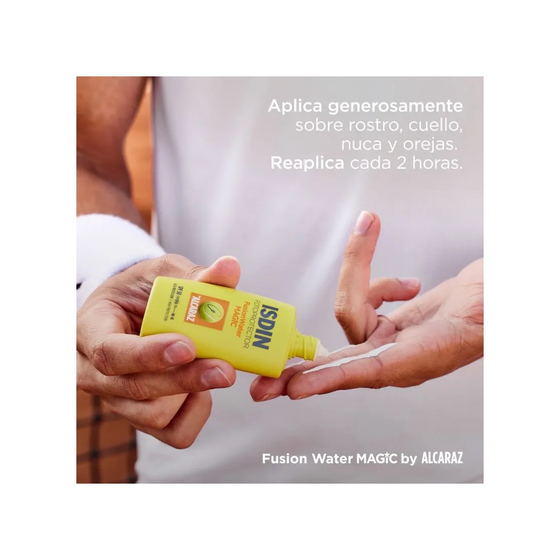 Compra Isdin Fusion Water Magic By Alcaraz SPF50+ 50 Ml | MasParafarmacia