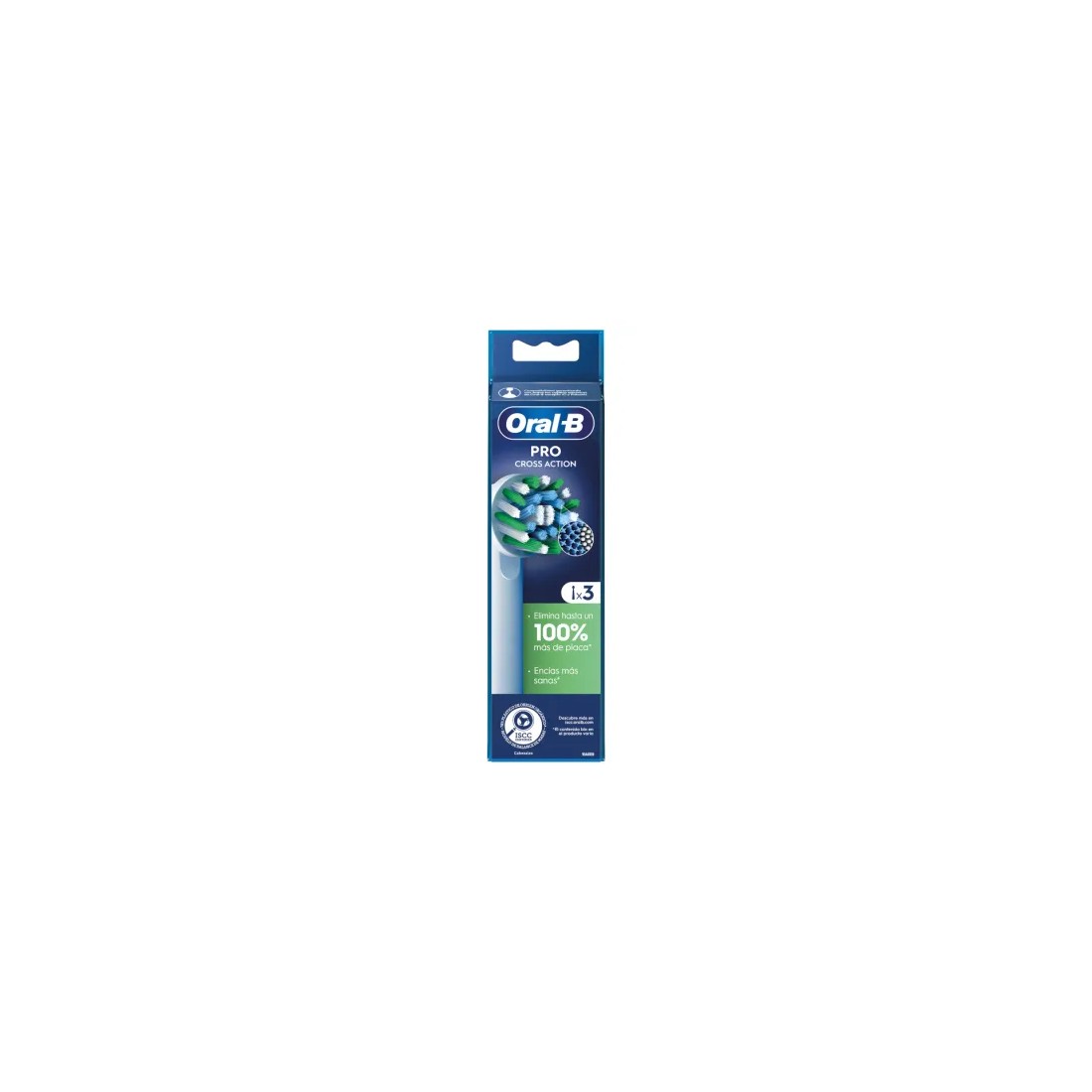 Oral-B Cross Action Recambio Cepillo Eléctrico 3 uds