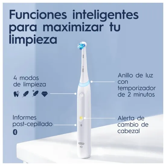 Oral-B Cepillo Eléctrico iO Limpieza y Protección beneficios