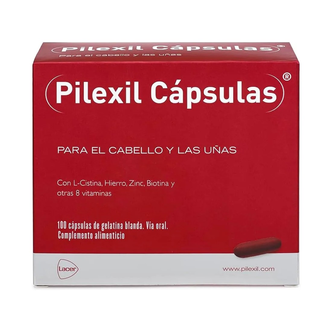 Pilexil Cabello y Uñas 100 Cápsulas