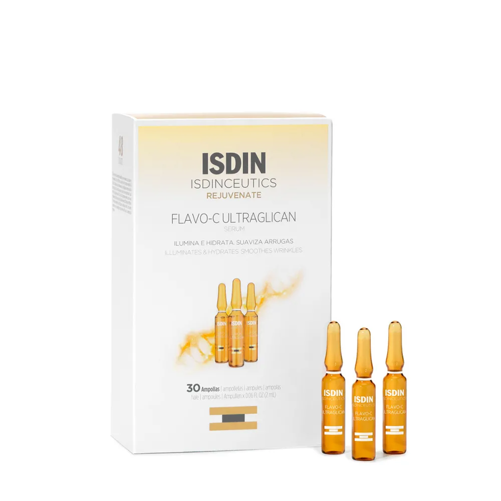 Isdin Isdinceutics Flavo-C Ultraglican 30 Ampollas