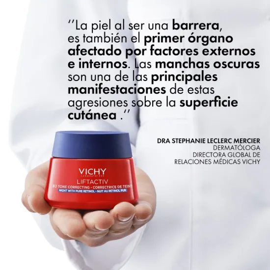 Vichy Liftactiv B3 Crema Antimanchas Noche Retinol Puro 50 ml beneficios
