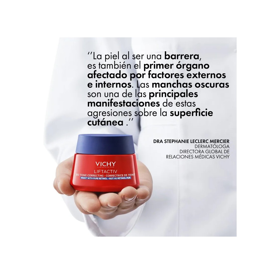 Vichy Liftactiv B3 Crema Antimanchas Noche Retinol Puro 50 ml beneficios