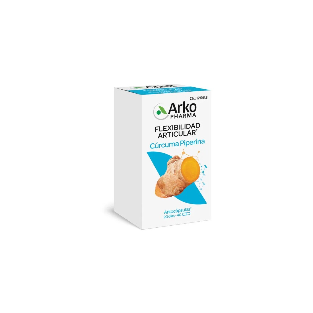 Arkopharma Curcuma Bio 40 Capsulas
