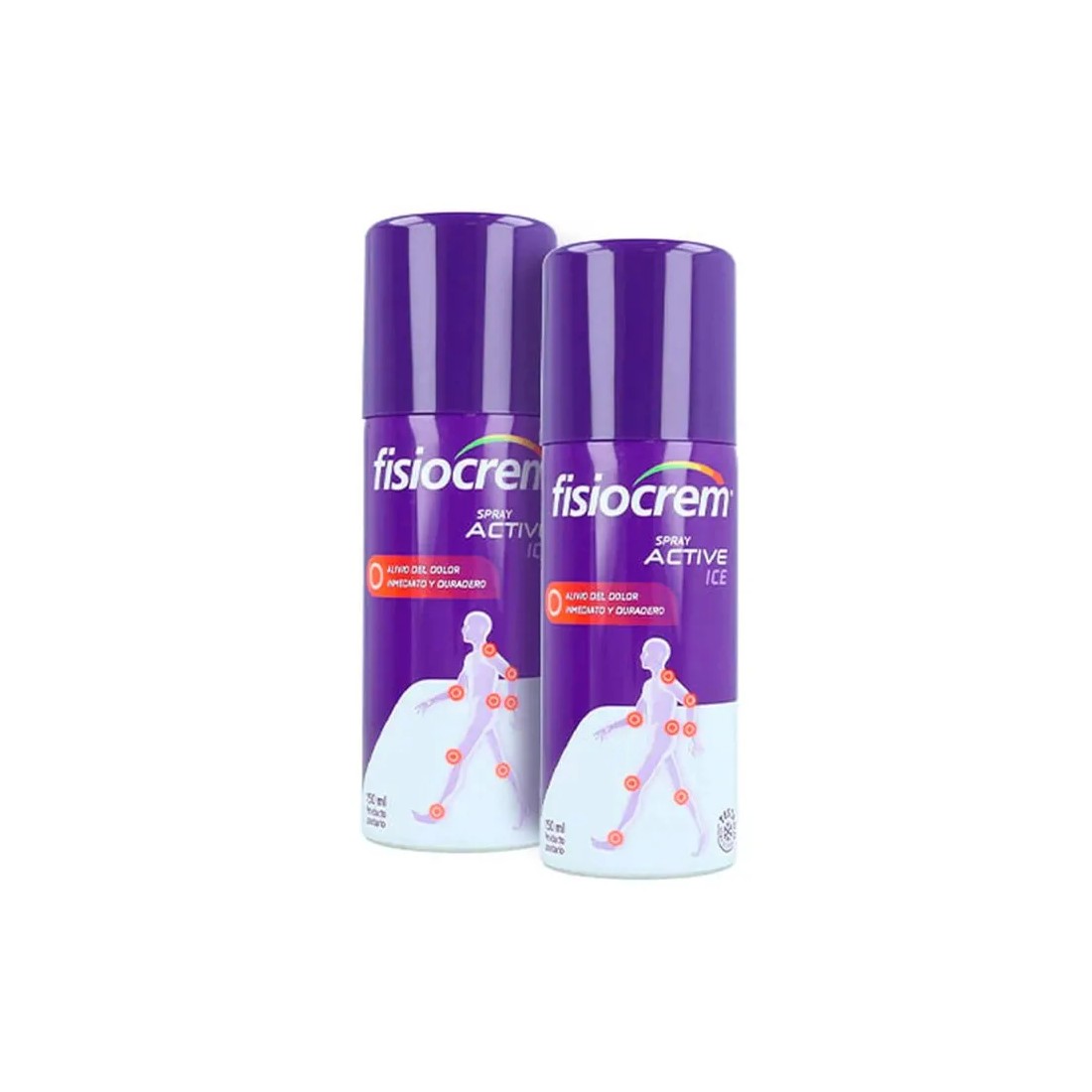 MasParafarmacia: Comprar Fisiocrem Duplo Spray Active Ice 2x150 Ml