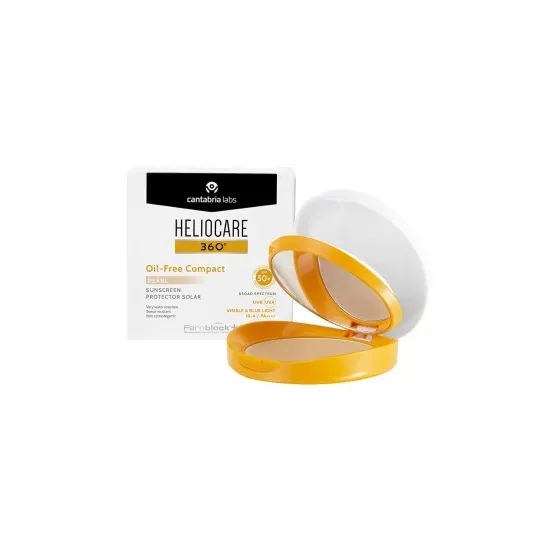 Heliocare 360º Oil-Free Compacto Perla SPF50+ 10 gr